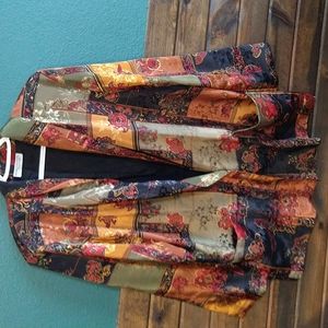 Vintage Kingston Square Silky Blazer